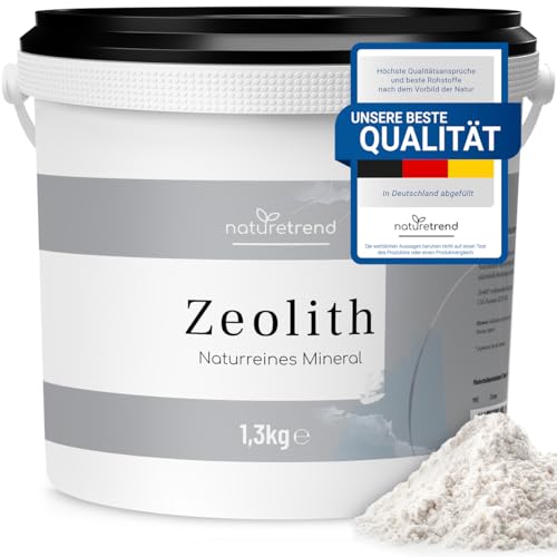 naturetrend Zeolith Pulver 1,3kg - Naturrein mit...