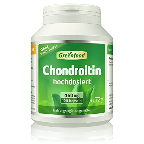 Greenfood Chondroitin, 460 mg, hochdosiert, 120...