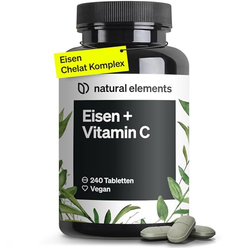 Eisen mit 40mg natürlichem Vitamin C – 240...