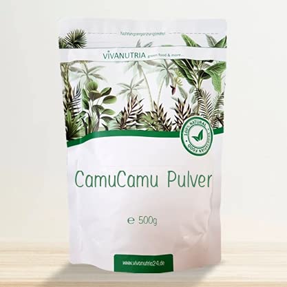 VivaNutria Camu Camu Pulver 500g I Vitamin C...