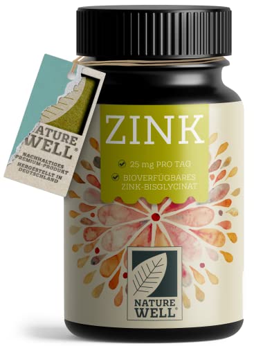 Zink 25mg - 365 Tabletten (vegan) mit...