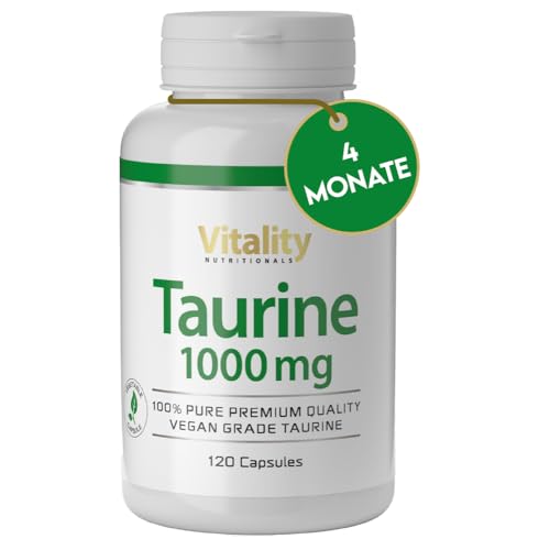 Taurin Kapseln 1000 mg. 4 Monate 1 Kapsel Pro Tag....
