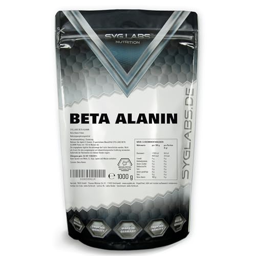 Beta Alanin - 1000g reines Beta Alanine Pulver -...