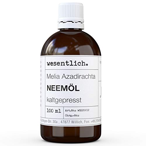 wesentlich. Neemöl kaltgepresst 100ml - 100%...