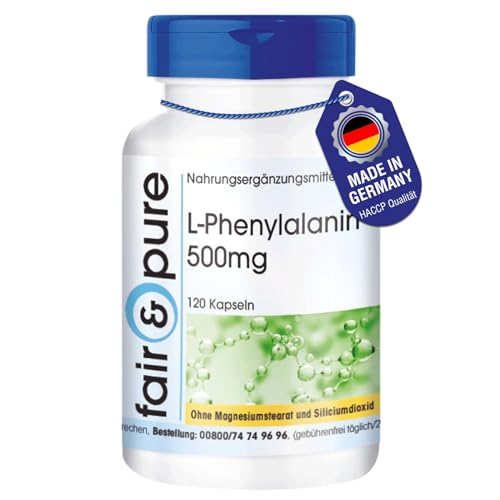 Fair & Pure® - L-Phenylalanin 500mg - 120 Kapseln...