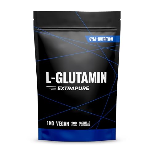 L-Glutamin Pulver 1000g / 1kg - Ultrareines Pulver...