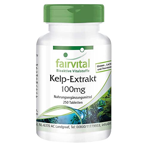 Fairvital | Kelp Tabletten - 250 Tabletten -...
