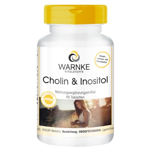 Cholin & Inositol - 90 Tabletten - hochdosiert &...