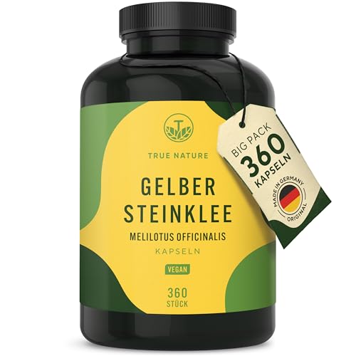 360 Steinklee Kapseln vegan - 1350 mg Tagesdosis -...