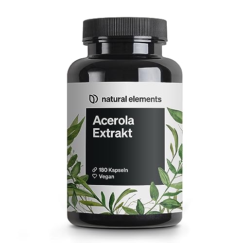Acerola Extrakt mit Vitamin C – hochdosiert,...