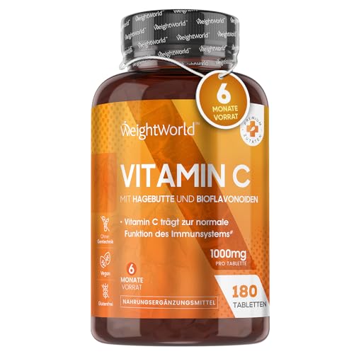 Vitamin C 1000mg - Für Immunsystem & Energie -...