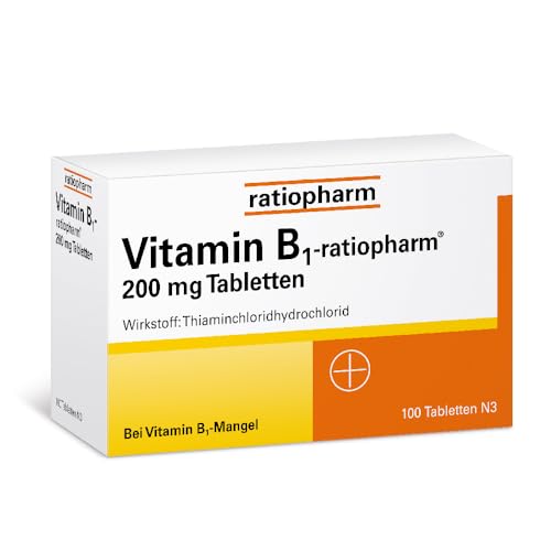 Vitamin B1-ratiopharm® 200 mg Tabletten: Mit nur...