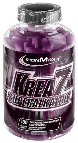 IronMaxx Krea7 Superalkaline Kreatin Tabletten -...