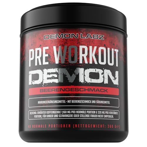 Pre Workout Demon - BEERENGESCHMACK - Pre Workout...