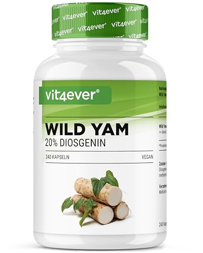 Wild Yam Wurzel Extrakt - 240 Kapseln - Original...