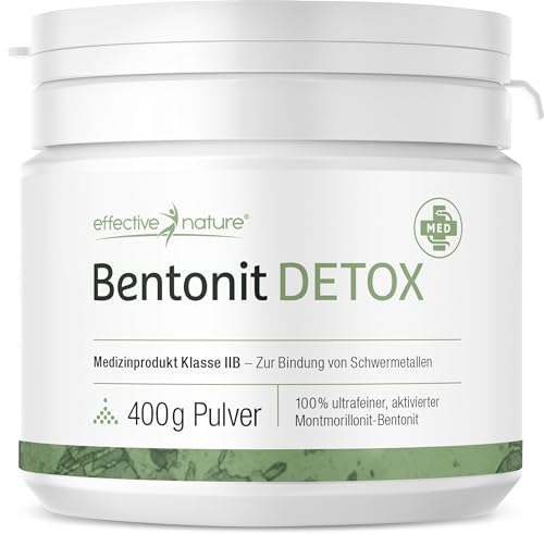 effective nature - Bentonit Detox - 400 g -...
