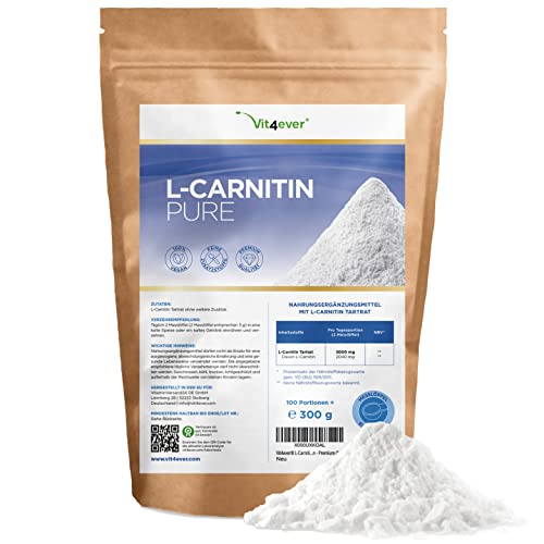 L-Carnitin Pure - 300 g reines Pulver ohne...