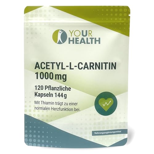 ACETYL-L-CARNITIN 1000 mg; in pflanzlichen...