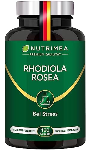 RHODIOLA ROSEA Rosenwurz Kapseln - Hochdosiert,...