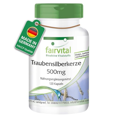 Fairvital | Traubensilberkerze Kapseln 5000mg -...