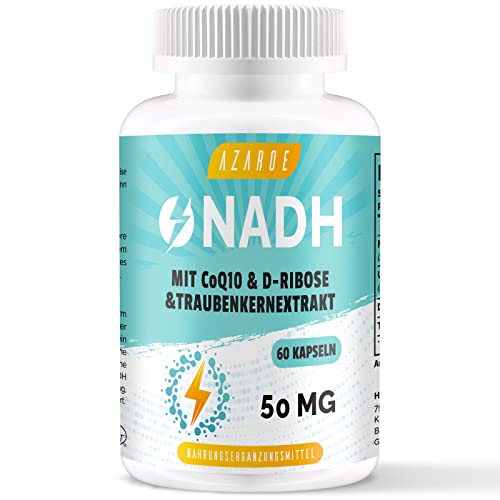 NADH 50mg, Hochdosiert Zusammengesetzte Formel mit...