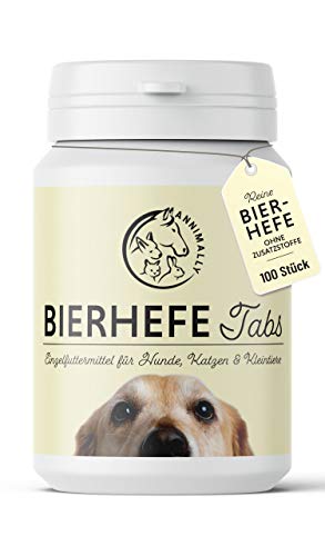 Annimally Bierhefe Hund 100 Tabletten für...