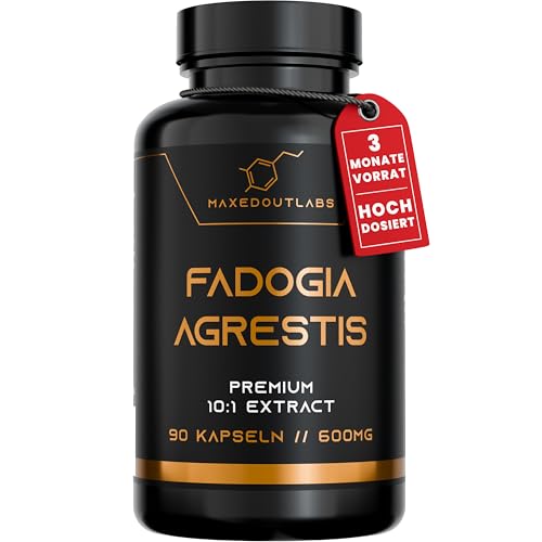 Maxedoutlabs - Fadogia Agrestis - (6000mg Fadogia...