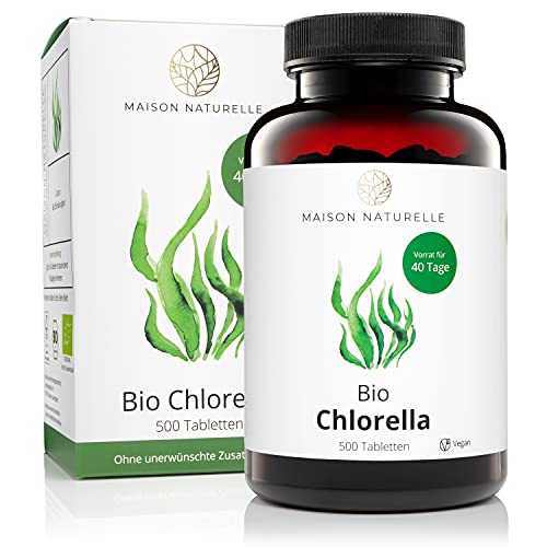 MAISON NATURELLE® | Bio Chlorella Presslinge (500...