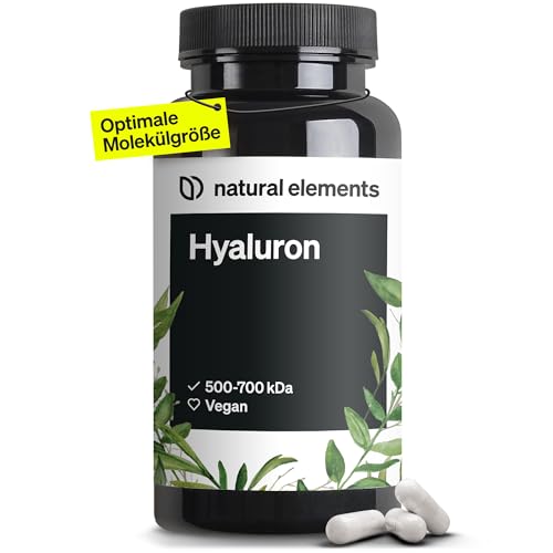 Vegane Hyaluronsäure – 500 mg Hyaluron/Kapsel...
