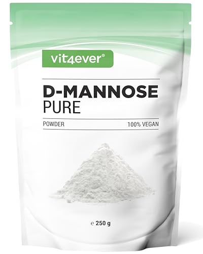 D-Mannose Pulver - 250 g - (4,1 Monate Vorrat) -...