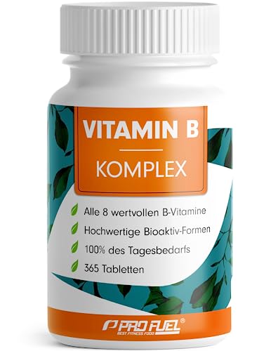 Vitamin B Komplex 365 Tabletten - B Komplex mit...
