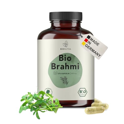 BIO Brahmi Kapseln hochdosiert, 1200 mg...