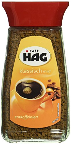 Cafe HAG klassisch mild Glas, entkoffeinierter...