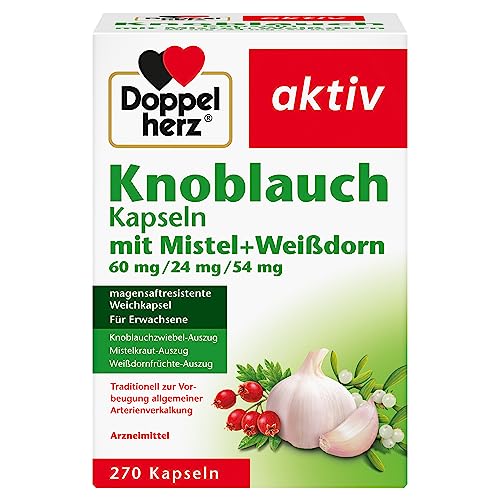 Doppelherz Knoblauch Kapseln mit Mistel +...