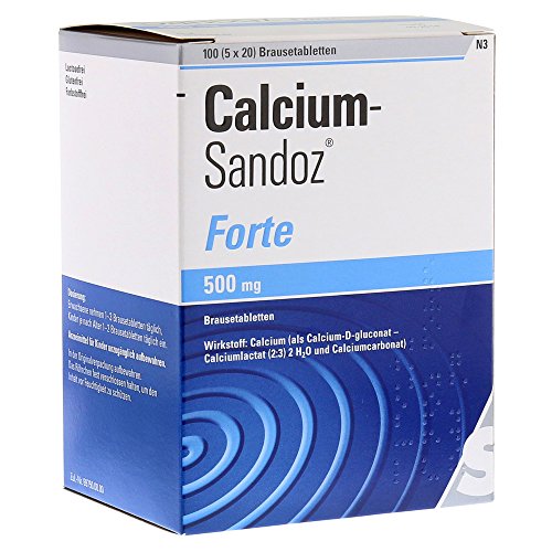 CALCIUM SANDOZ forte Brausetabletten 5X20 St