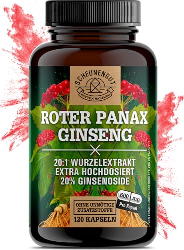 Ginseng Kapseln -1800mg je Tagesdosis- WICHTIG:...