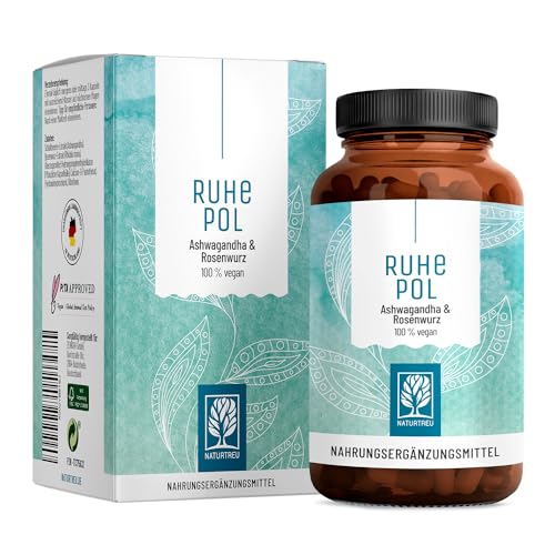 NATURTREU Ashwagandha Rosenwurz Kapseln...