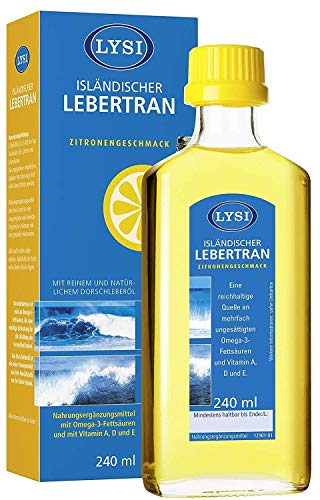 LYSI ISLÄNDISCHER LEBERTRAN mit den Vitaminen A,...