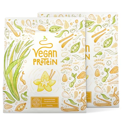 Veganes Proteinpulver | Vanille | 1.2kg...