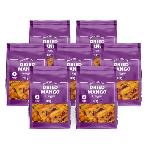 by Amazon Getrocknete Mango, 100g, 7er-Pack