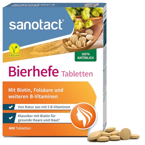 sanotact Bierhefe Tabletten (400 Tabletten) •...