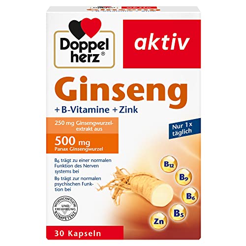 Doppelherz Ginseng + B-Vitamine + Zink - Vitamin...