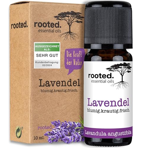 rooted.® BIO Lavendelöl [100% NATURREIN] -...