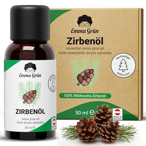 Emma Grün® Zirbenöl Ätherisches Öl [100%...