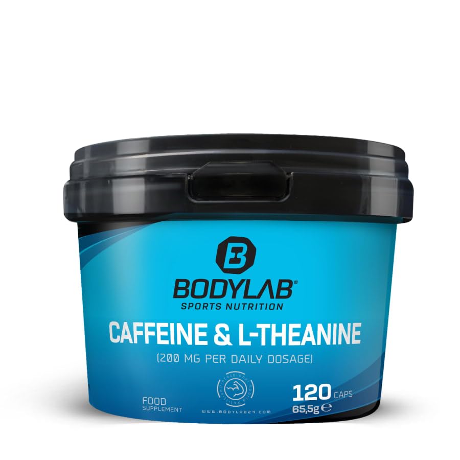 Bodylab24 Caffeine & L-Theanine 120 Kapseln, mit...