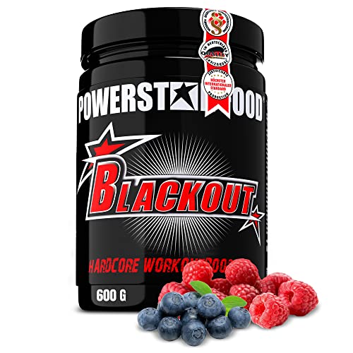 Powerstar BLACKOUT Hardcore Pre-Workout-Booster...