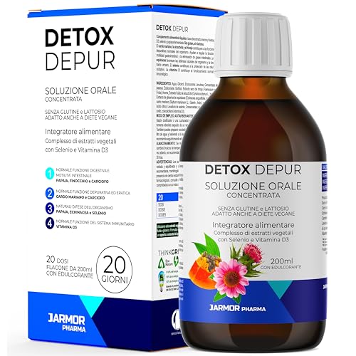 Detox Depur Sirup 200 ml – Leber und Darm –...